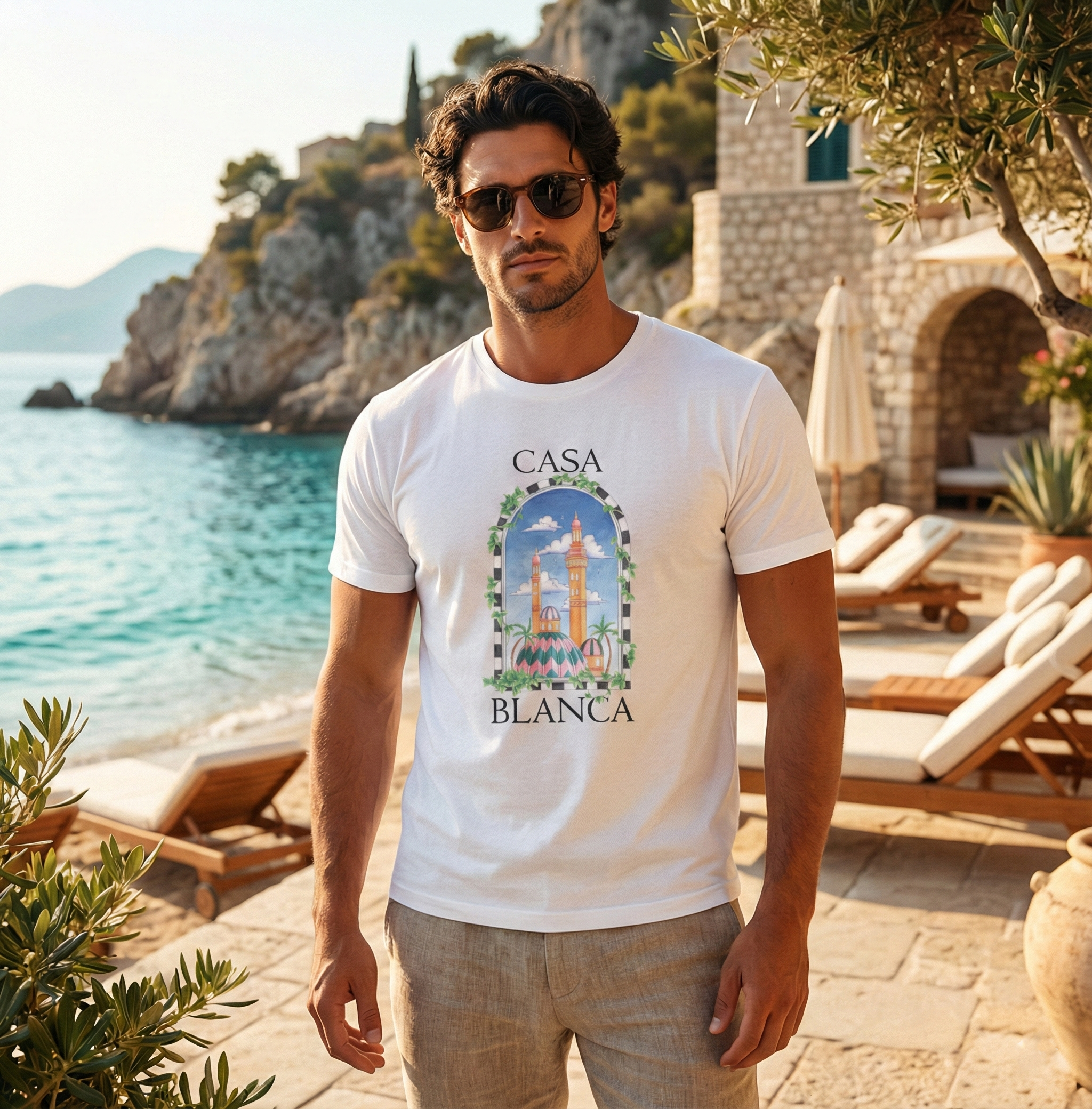 Camiseta Casa Blanca