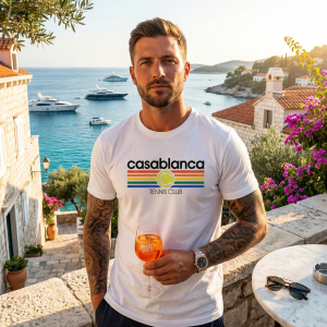 Camiseta Casa Blanca Tennis Club White