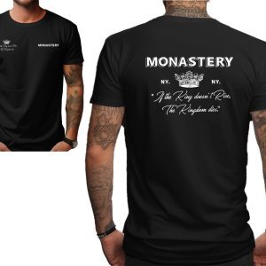 Camiseta Monastery The King Double Black
