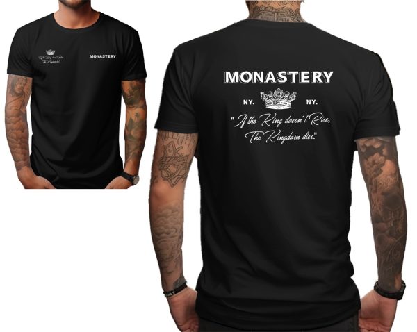 Camiseta Monastery The King Double Black