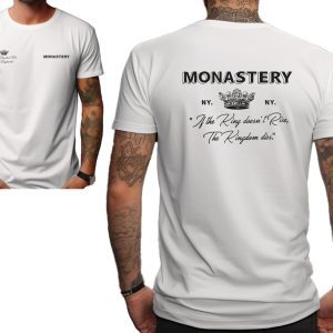 Camiseta Monastery The King Double White