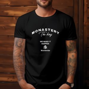 Camiseta Monastery The King Black