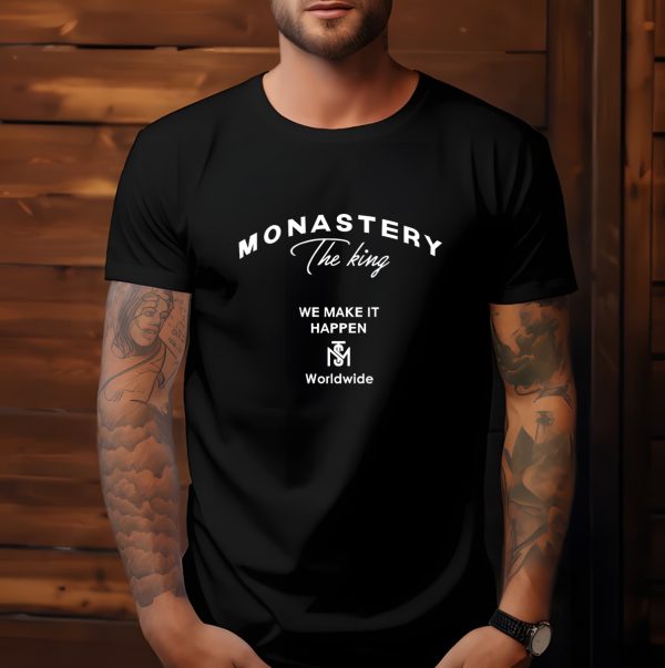 Camiseta Monastery The King Black
