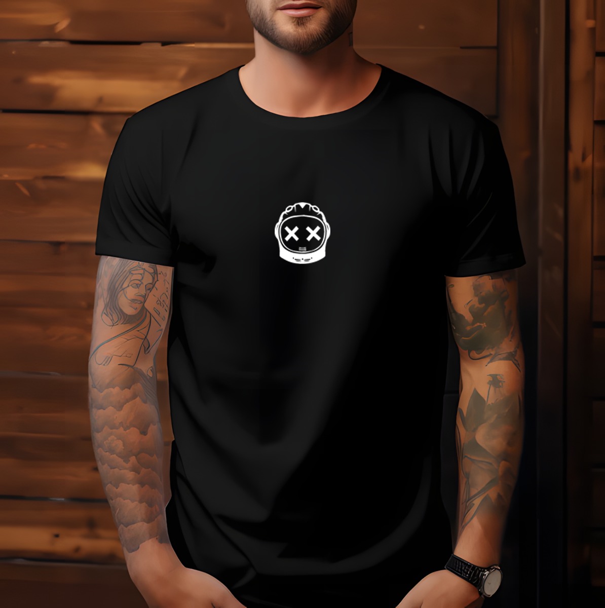 Camiseta Monastery Astro Black