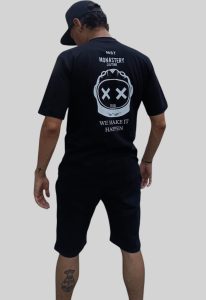 Camiseta Monastery Astro Double Black - Imagen 2