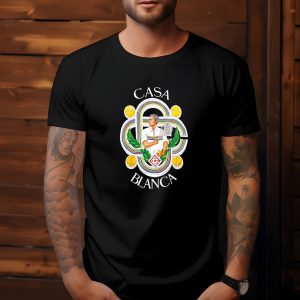 Camiseta Casa Blanca Negra
