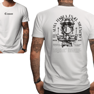 Camiseta Clemont Silencio White