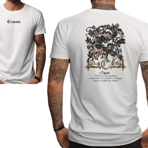 Camiseta Clemont Risplendente White