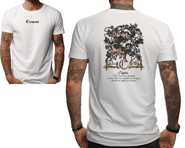 Camiseta Clemont Risplendente White