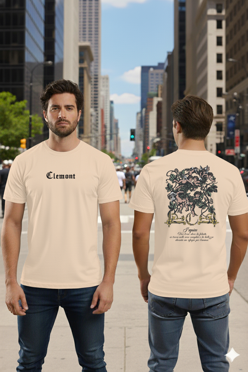 Camiseta Clemont Risplendente White