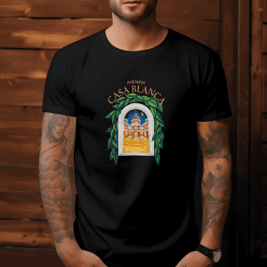 Camiseta Avenida Casa Blanca Black