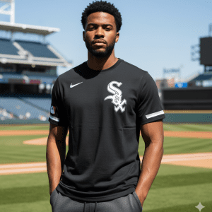 Camiseta Chicago White Sox Negra