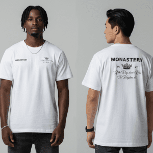 Camiseta Monastery The King Double White