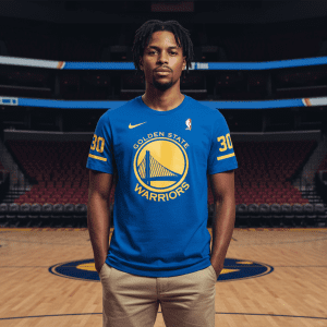 Camiseta Warriors Golden State Azul
