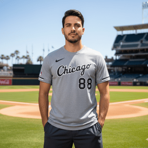 Camiseta Chicago White Sox Gris