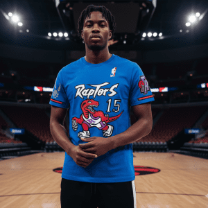Camiseta Raptors Azul