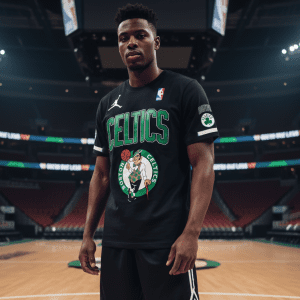 Camiseta Boston Celtics Negra