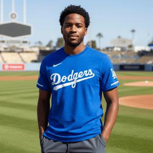Camiseta Los Angeles Dodgers Azul