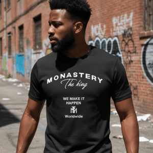 Camiseta Monastery The King Black