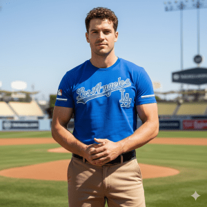 Camiseta Los Angeles Dodgers Azul