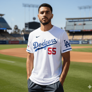 Camiseta Los Angeles Dodgers Blanco