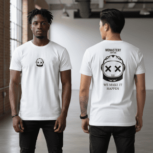 Camiseta Monastery Astro Double White