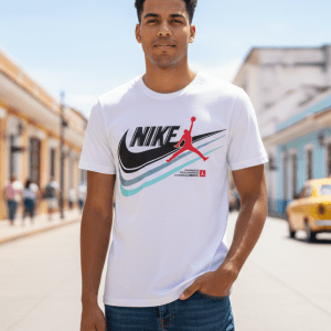 Camiseta Nike Jordan Blanca