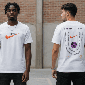 Camiseta Nike World Blanca