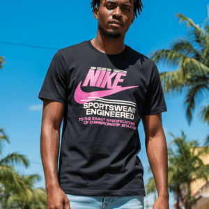 Camiseta Nike Sports Wear Negra