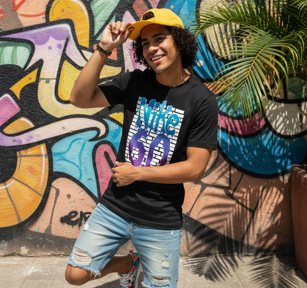 Camiseta Nike 60 Negra - Imagen 3