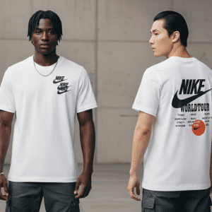 Camiseta Nike World Tour Blanca