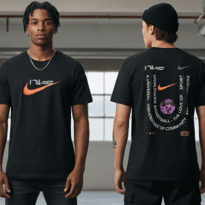 Camiseta Nike World Negra
