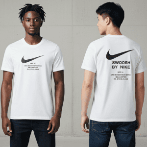 Camiseta Nike Swoosh By Blanca