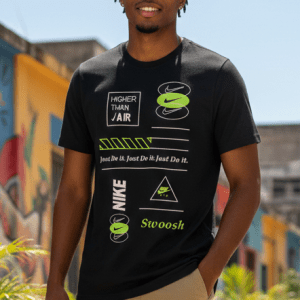 Camiseta Nike Air Negra