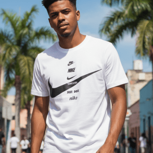 Camiseta Nike Smoosh Blanca