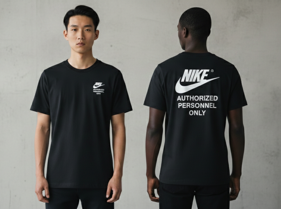 Camiseta Nike Authorized Negra