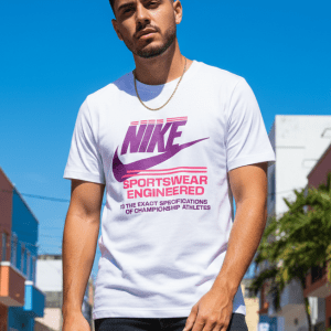 Camiseta Nike Sports Wear Blanca